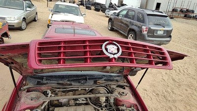 1995-2002 Cadillac Eldorado Front Grille Assembly Oem With Frame Crimson Red 86U