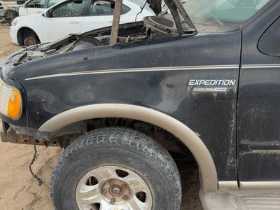 1997-2002 Ford Expedition Driver Left Front Fender Oem Black F85Z16006Ca