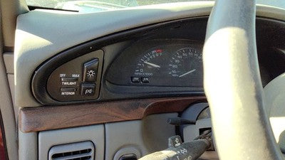 1996 Olds 88 Trim Bezel Around Speedometer Oem Dash Surround Panel Gray 25639399