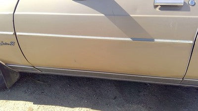 1985 Olds 88 Driver Left Front Moulding From Door Oem Trim Strip Gold
