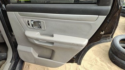 07-09 Grand Vitara Xl-7 Passenger Rear Door Trim Panel With Switches Back Gray