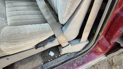 1993 S10 Blazer Driver Left Front Seat Belt Retractor Oem Shoulder Gray