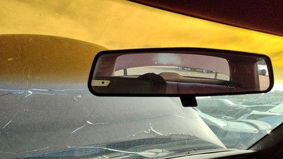 1998 Buick Lesabre Rear View Mirror Oem Red