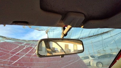 1995 Ford Aspire Inside Rear View Mirror Oem Windshield Mounted