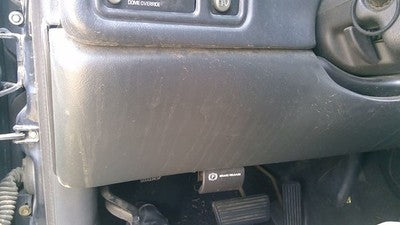 2000-02 Sierra 1500 Lower Dash Under Column Knee Bolster Trim Panel Graphite 12D
