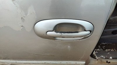00 Chrysler Town & Country Passenger Right Rear Outside Door Handle Back Silver