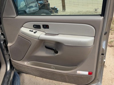 01-02 Chevy Suburban Passenger Right Front Door Trim Panel With Switches Tan 52I