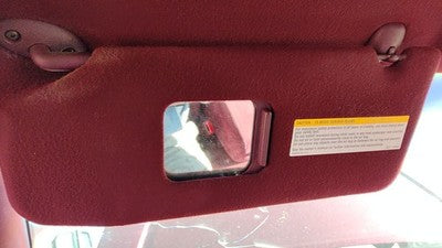 1995 Chevy Lumina Driver Left Sun Visor Oem Red