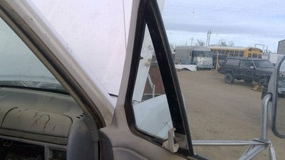 92-97 Ford F450 Passenger Right Front Vent Window Small Door Glass With Frame