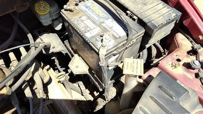 06-07 Town Country Complete Battery Box Mount Tray With Hold Down Oem 3.8L