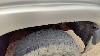 99-02 Silverado 2500 Passenger Front Wheel Flare Moulding Fender Pewter 11U
