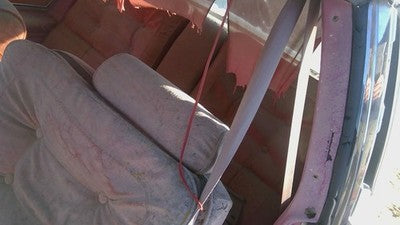 1978 Buick Regal Driver Left Front Seat Belt Retractor Oem Shoulder Red
