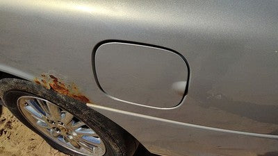 1998-00 Oldsmobile Intrigue Fuel Tank Door With Hinge Gas Lid Filler Silver 17U