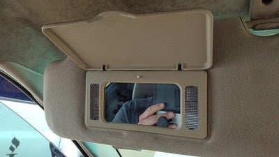 2000-2001 Legacy Outback Driver Left Sun Visor Oem Tan 040 92011Ae29aob