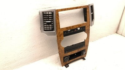 2008-10 Grand Cherokee Trim Bezel Around Radio Surround Dash Panel Oem Woodgrain