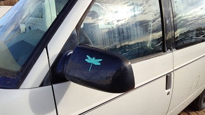 1988-1997 Gmc Safari Driver Left Side Mirror Door Mounted Oem 15959555