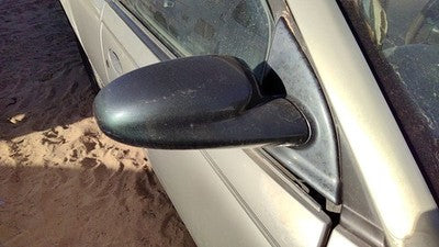 1996-2002 Saturn Sl1 Passenger Right Manual Side Mirror Door Mounted Oem Silver