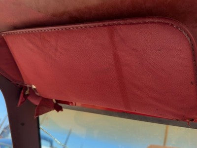 1990 Chevy S10 Pickup Driver Left Sun Visor Oem Red