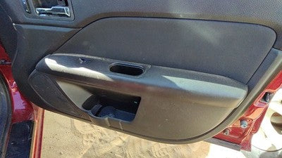 10-12 Ford Fusion Passenger Right Front Door Trim Panel With Switches Black Dw