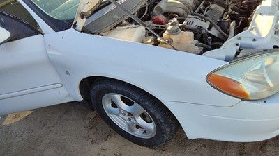 2000-2007 Ford Taurus Passenger Right Front Fender Oem White Hail Yf1z16005aa