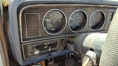 1984-1986 Dodge Ram W150 Trim Bezel Around Speedometer Oem Dash Surround Panel