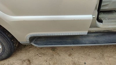 2003 Lincoln Aviator Passenger Right Rear Moulding From Door Back Trim Silver Jp