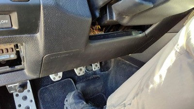 16-21 Wrx Lower Dash Under Column Knee Bolster Trim Panel Cbl30 Carbon Black