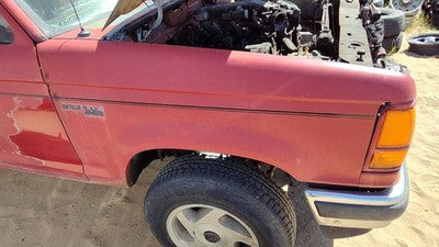 1989-1990 Ford Bronco 2 Passenger Right Front Fender Oem Red E9Tz16005A