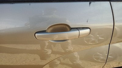 07-08 Grand Vitara Xl-7 Driver Left Rear Outside Door Handle Oem Back Gold