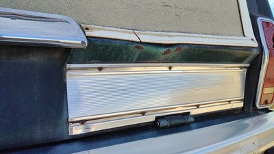 1984 Jeep Grand Wagoneer Rear Tail Gate Trim Finish Panel Oem