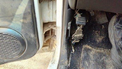 1999 S10 Pickup Driver Left Lower Kick Trim Panel Oem Gray 12D