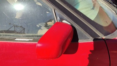 1990-1996 Grand Prix Passenger Right Side Mirror Power Door Mounted Red 2 Door