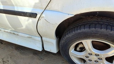 2007 Chevy Uplander Driver Left Rear Moulding On Quarter Panel Oem White 50U
