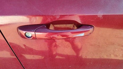 09-10 Dodge Journey Passenger Right Front Outside Door Handle Inferno Red Prh