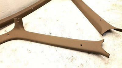 1988 Ford F150 A Pillar Trim Panel Pair Set Left Right Tan Oem