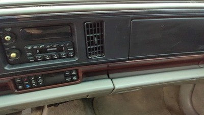 96-99 Buick Lesabre Trim Bezel Around Speedometer Dash Surround Panel Grey 17C