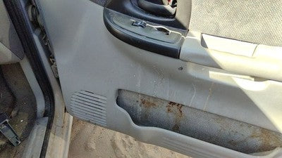 2000 Chevy Venture Passenger Right Front Door Trim Panel With Switches Gray