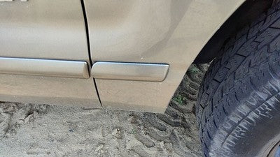 02-05 Ford Explorer Passenger Right Moulding From Fender Oem Trim Strip Gold Tk