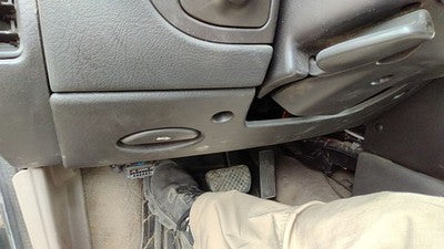 1995 Saturn Sl1 Lower Dash Under Column Knee Bolster Trim Panel Oem Gray