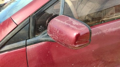 10-14 Honda Insight Driver Left Power Side Mirror Door Mounted Oem Tango Red Re