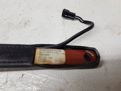 1981 Dodge Omni Driver Left Front Seat Belt Buckle Female Receiver Oem