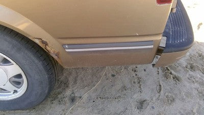 1995 Chevy Astro Driver Left Rear Moulding On Quarter Panel Oem Brown