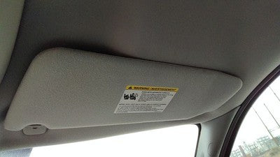 2004-2007 Ford F150 Passenger Right Sun Visor Oem Gray Me 4L3Z1504104Bab