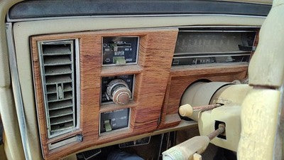 1980-1984 Cadillac Deville Trim Bezel Around Speedometer Oem Dash Surround Panel