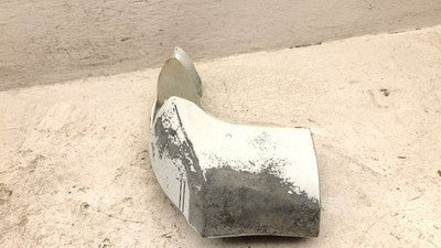 1970 Mercury Cougar Passenger Right Rear Quarter Panel Extension End Oem Silver
