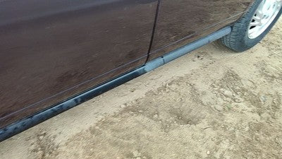 1996-1999 Saturn Sl2 Driver Left Lower Rocker Panel Moulding Side Skirt Oem Gray