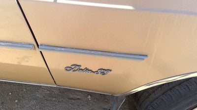 1985 Olds 88 Passenger Right Moulding From Fender Oem Trim Strip