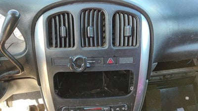 2005-2007 Town & Country Trim Bezel Around Radio Surround Dash Panel Oem Gray