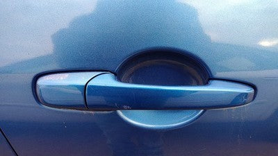 2004-2009 Mazda 3 Passenger Right Front Outside Door Handle Oem 27B Winning Blue