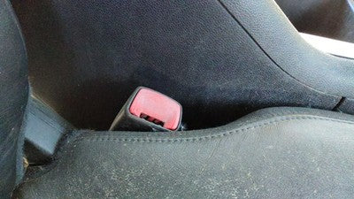 2007-2009 Gmc Acadia Passenger Right Front Seat Belt Buckle Receiver Oem Black